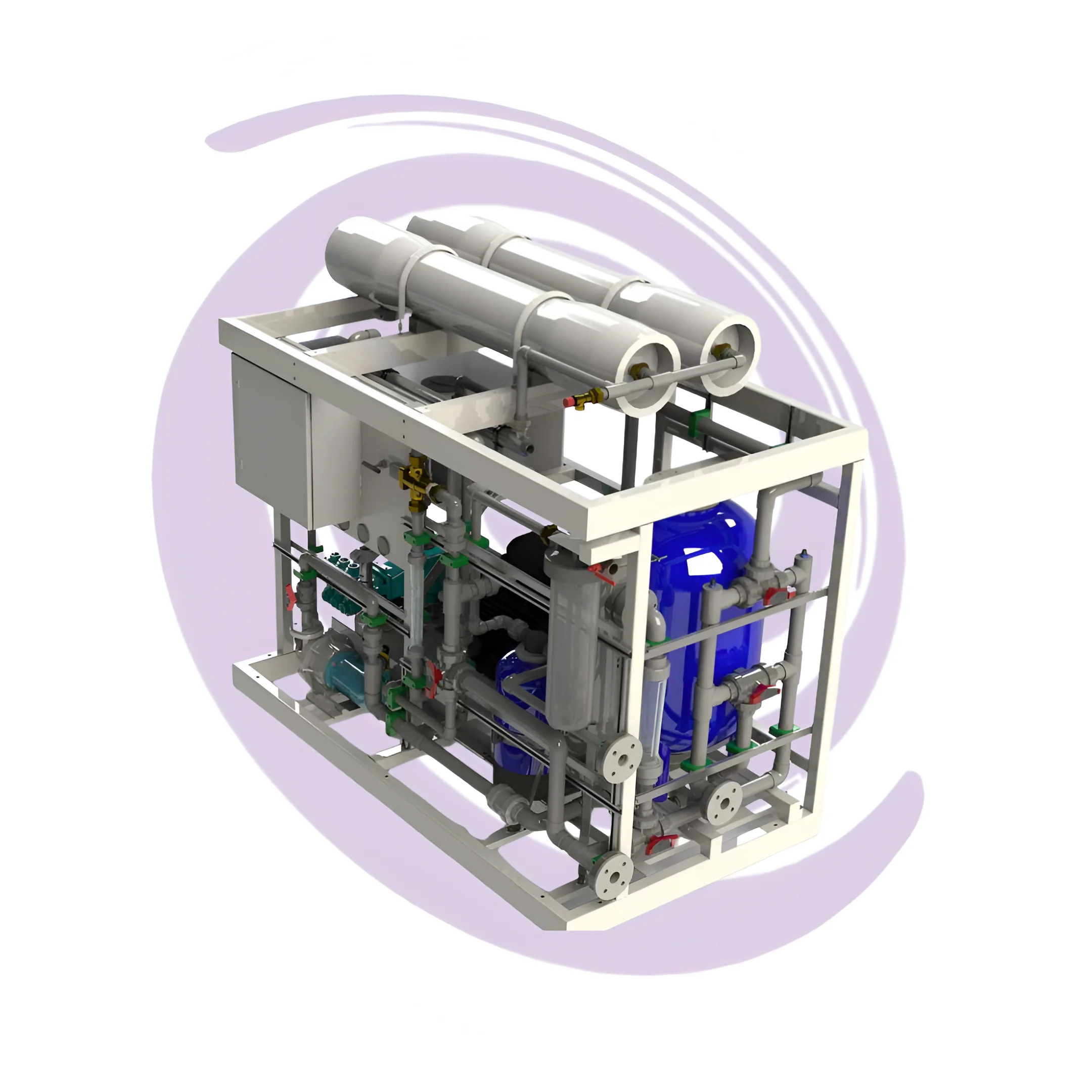 EVAC TON T40-65 RO DESALINATOR